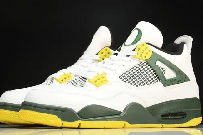 One Kick 257-255275 Oregon Ducks Jordan Retro 4 Duckman 0618